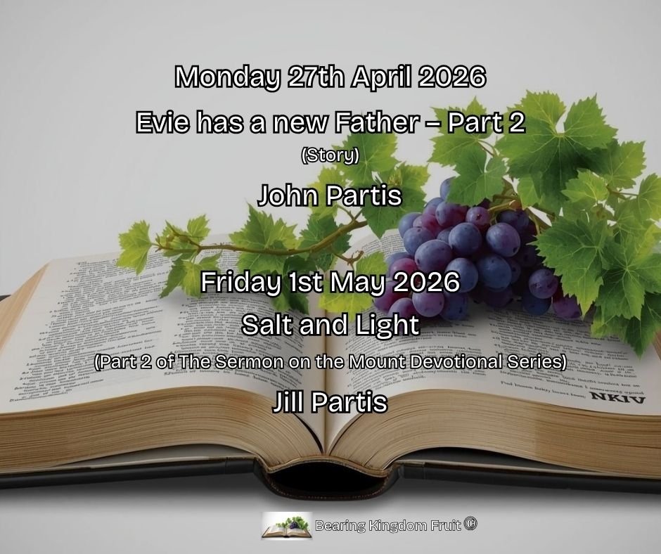 Coming This Week on Bearing Kingdom Fruit