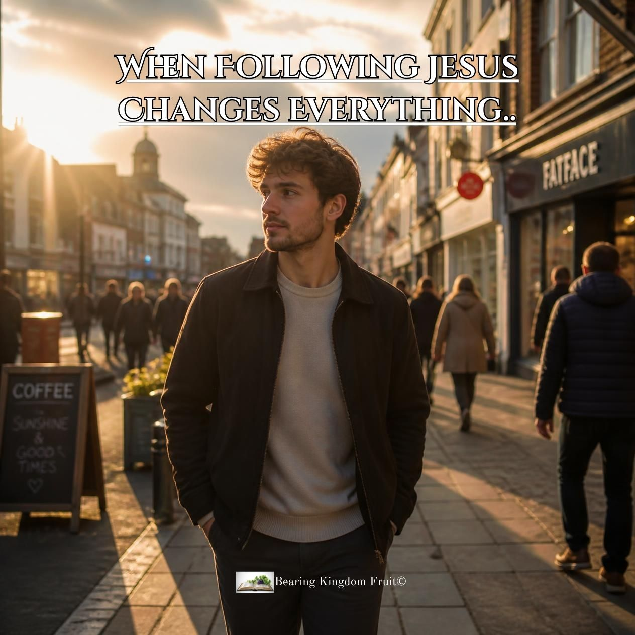 When Following Jesus Changes Everything…